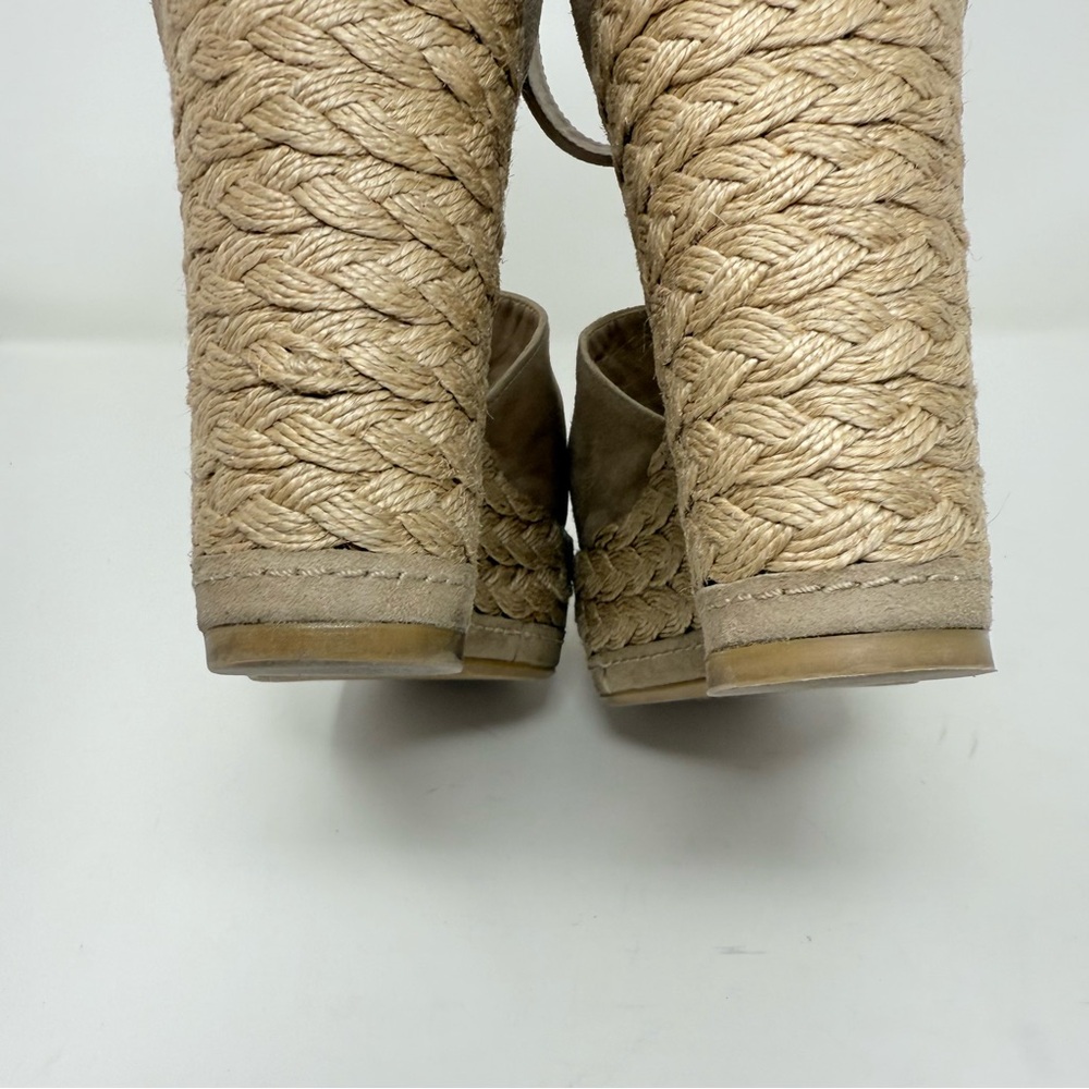 Stuart Weitzman Sohojute Wedge Sandal Sz US 9 - Picture 5 of 14